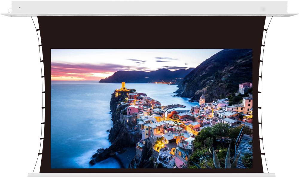 [LMRTC-100101] Встраиваемый экран с электроприводом Lumien Master Recessed Tensioned Control