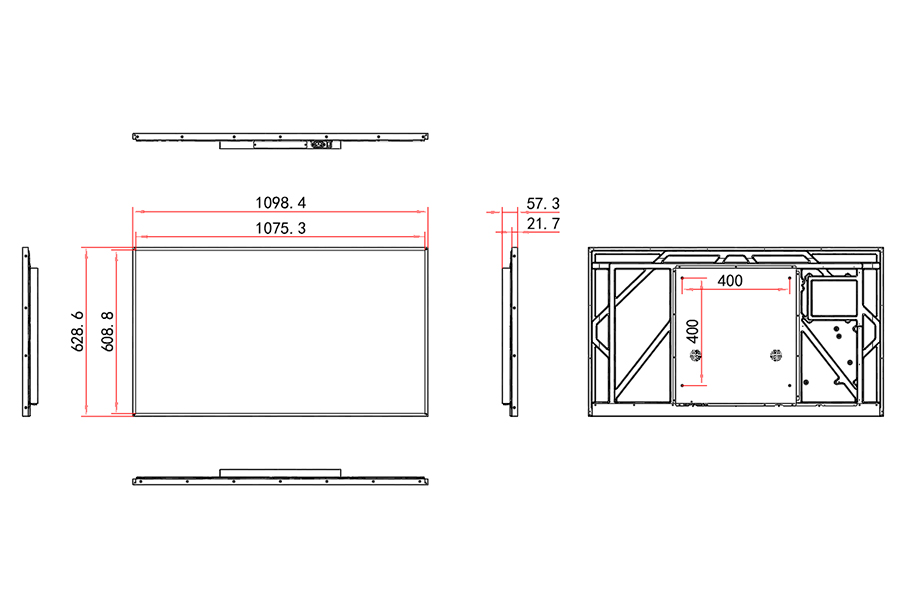 Информационный дисплей BOE 49" SL49UM-MM01