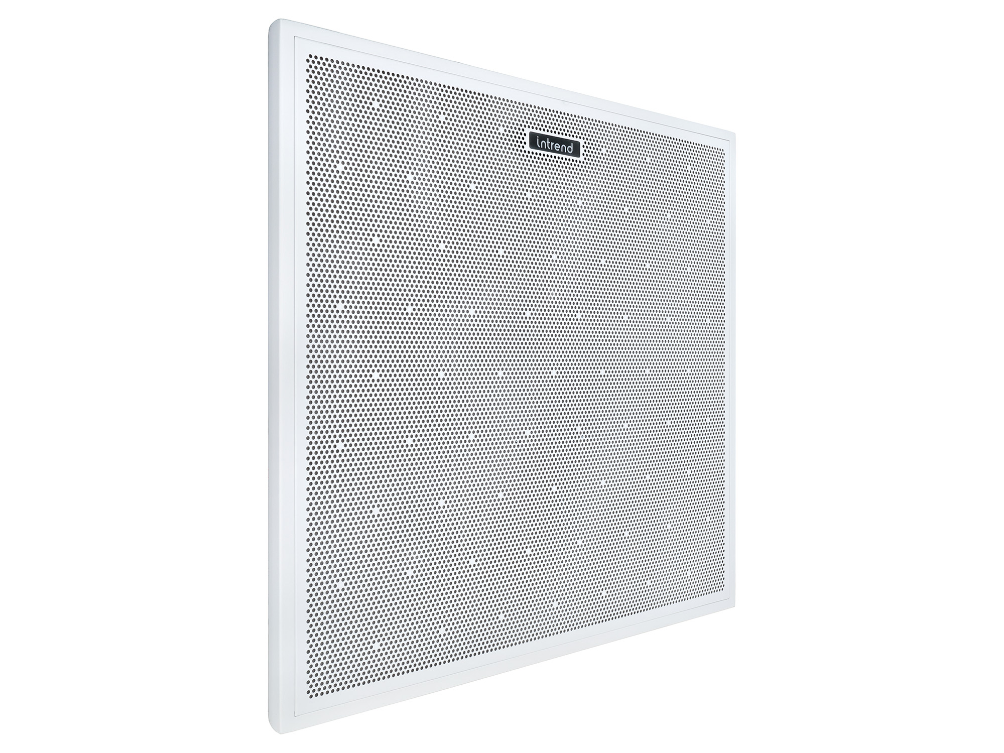 Микрофонный массив Intrend [ITMIC-ARC129] потолочный, 129 капсюлей, подключение Dante/USB, Line IN/OUT, Sound reinforcement (17 зон), Noise reduction, Feedback suppression, AEC, WebUI, RS485, питание POE/12-48V, размер 60х60 см